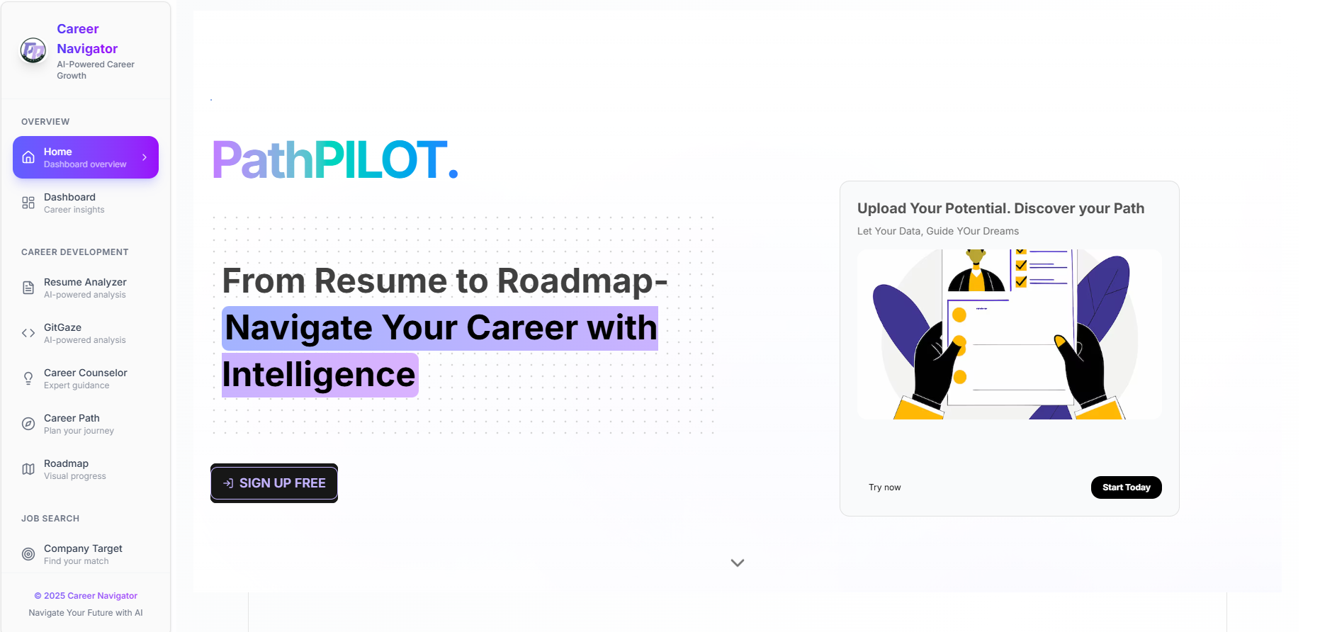 Career Path Navigator - AI-Powered Career Guidance Platform