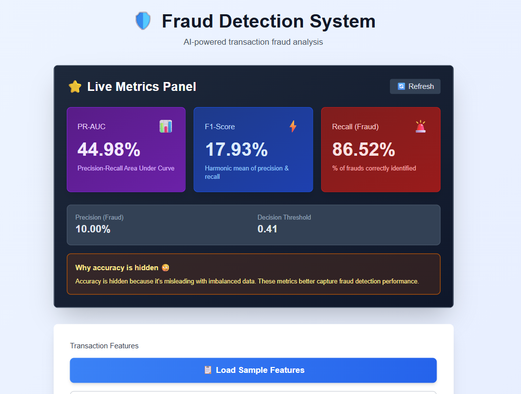 Fraud Detection ML Pipeline - Real-World Rare-Event Classification System